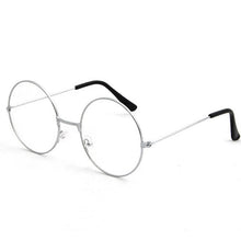 Load image into Gallery viewer, Round Plain Clear Glasses Ultra Light Metal Decoration Transparent Women Eyewear Frames Prescription Optical Spectacle Frames SL