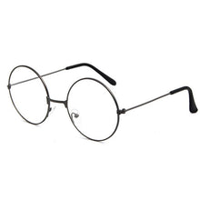 Load image into Gallery viewer, Round Plain Clear Glasses Ultra Light Metal Decoration Transparent Women Eyewear Frames Prescription Optical Spectacle Frames SL
