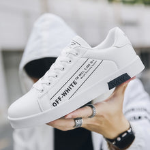 Load image into Gallery viewer, Men&#39;s Casual Skateboarding Shoes White Shoes Outdoors Leisure Sneakers Breathable Walking Shoes Flat Shoes Chaussure Homme