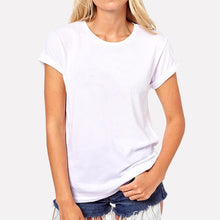 Load image into Gallery viewer, Lyprerazy Summer Super soft white T shirts Women Short Sleeve cotton Modal Flexible T-shirt white color Size S-XXL