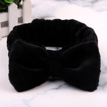 Load image into Gallery viewer, 2019 New OMG Letter Coral Fleece Wash Face Bow Hairbands For Women Girls Headbands Headwear Hair Bands Turban Hair Accessories