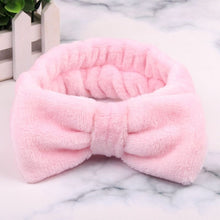 Load image into Gallery viewer, 2019 New OMG Letter Coral Fleece Wash Face Bow Hairbands For Women Girls Headbands Headwear Hair Bands Turban Hair Accessories