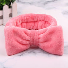 Load image into Gallery viewer, 2019 New OMG Letter Coral Fleece Wash Face Bow Hairbands For Women Girls Headbands Headwear Hair Bands Turban Hair Accessories