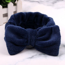 Load image into Gallery viewer, 2019 New OMG Letter Coral Fleece Wash Face Bow Hairbands For Women Girls Headbands Headwear Hair Bands Turban Hair Accessories