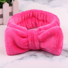 Load image into Gallery viewer, 2019 New OMG Letter Coral Fleece Wash Face Bow Hairbands For Women Girls Headbands Headwear Hair Bands Turban Hair Accessories