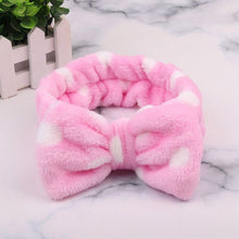 Load image into Gallery viewer, 2019 New OMG Letter Coral Fleece Wash Face Bow Hairbands For Women Girls Headbands Headwear Hair Bands Turban Hair Accessories