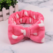 Load image into Gallery viewer, 2019 New OMG Letter Coral Fleece Wash Face Bow Hairbands For Women Girls Headbands Headwear Hair Bands Turban Hair Accessories
