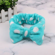 Load image into Gallery viewer, 2019 New OMG Letter Coral Fleece Wash Face Bow Hairbands For Women Girls Headbands Headwear Hair Bands Turban Hair Accessories