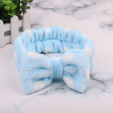 Load image into Gallery viewer, 2019 New OMG Letter Coral Fleece Wash Face Bow Hairbands For Women Girls Headbands Headwear Hair Bands Turban Hair Accessories