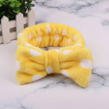 Load image into Gallery viewer, 2019 New OMG Letter Coral Fleece Wash Face Bow Hairbands For Women Girls Headbands Headwear Hair Bands Turban Hair Accessories