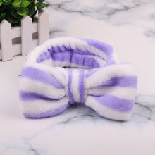 Load image into Gallery viewer, 2019 New OMG Letter Coral Fleece Wash Face Bow Hairbands For Women Girls Headbands Headwear Hair Bands Turban Hair Accessories