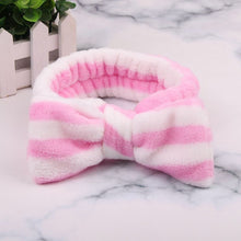 Load image into Gallery viewer, 2019 New OMG Letter Coral Fleece Wash Face Bow Hairbands For Women Girls Headbands Headwear Hair Bands Turban Hair Accessories