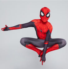 Load image into Gallery viewer, 2019 New Children&#39;s costume Spiderman verses spider Miles Morales Cosplay Costume Zentai Spiderman pattern Body Bodysuits