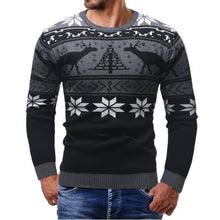 Load image into Gallery viewer, Male Thin Fashion Brand Sweater For Mens Cardigan Slim Fit Jumpers Knitwear Warm Autumn Christmas Deer Sweater Casual Clothing