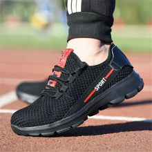 Load image into Gallery viewer, 2019 Autumn Steel Toe Work Safety Shoes for Men Puncture Proof Security Boots Man Breathable Light Industrial Casual Shoes Male