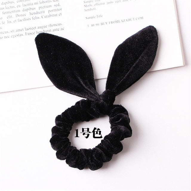 Velvet Scrunchie Women Girls Elastic Hair Rubber Bands Accessories Gum For Women Tie Hair Ring Rope Ponytail Holder Headdress
