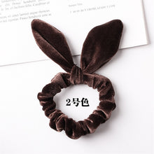 Load image into Gallery viewer, Velvet Scrunchie Women Girls Elastic Hair Rubber Bands Accessories Gum For Women Tie Hair Ring Rope Ponytail Holder Headdress
