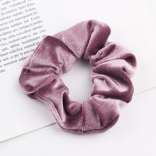 Load image into Gallery viewer, Velvet Scrunchie Women Girls Elastic Hair Rubber Bands Accessories Gum For Women Tie Hair Ring Rope Ponytail Holder Headdress