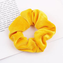 Load image into Gallery viewer, Velvet Scrunchie Women Girls Elastic Hair Rubber Bands Accessories Gum For Women Tie Hair Ring Rope Ponytail Holder Headdress