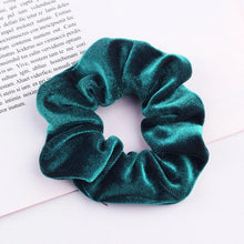Load image into Gallery viewer, Velvet Scrunchie Women Girls Elastic Hair Rubber Bands Accessories Gum For Women Tie Hair Ring Rope Ponytail Holder Headdress