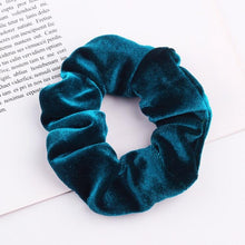 Load image into Gallery viewer, Velvet Scrunchie Women Girls Elastic Hair Rubber Bands Accessories Gum For Women Tie Hair Ring Rope Ponytail Holder Headdress