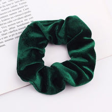 Load image into Gallery viewer, Velvet Scrunchie Women Girls Elastic Hair Rubber Bands Accessories Gum For Women Tie Hair Ring Rope Ponytail Holder Headdress