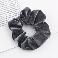Load image into Gallery viewer, Velvet Scrunchie Women Girls Elastic Hair Rubber Bands Accessories Gum For Women Tie Hair Ring Rope Ponytail Holder Headdress