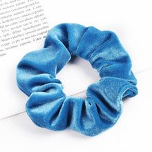 Load image into Gallery viewer, Velvet Scrunchie Women Girls Elastic Hair Rubber Bands Accessories Gum For Women Tie Hair Ring Rope Ponytail Holder Headdress