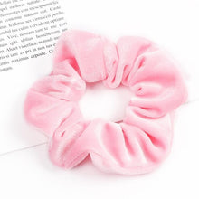 Load image into Gallery viewer, Velvet Scrunchie Women Girls Elastic Hair Rubber Bands Accessories Gum For Women Tie Hair Ring Rope Ponytail Holder Headdress