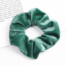 Load image into Gallery viewer, Velvet Scrunchie Women Girls Elastic Hair Rubber Bands Accessories Gum For Women Tie Hair Ring Rope Ponytail Holder Headdress