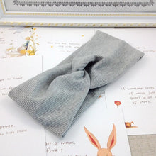 Load image into Gallery viewer, 2019 Women Headband Cross Top Knot Elastic Hair Bands Soft Solid Girls Hairband Hair Accessories Twisted Knotted Headwrap