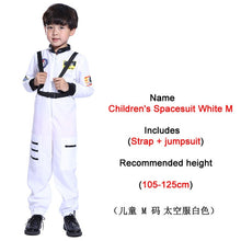 Load image into Gallery viewer, Free shipping Halloween Costume boys clothing astronaut astronaut clothes dance mask cosplay suit pilots