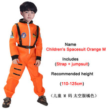 Load image into Gallery viewer, Free shipping Halloween Costume boys clothing astronaut astronaut clothes dance mask cosplay suit pilots