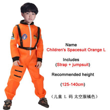Load image into Gallery viewer, Free shipping Halloween Costume boys clothing astronaut astronaut clothes dance mask cosplay suit pilots