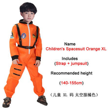 Load image into Gallery viewer, Free shipping Halloween Costume boys clothing astronaut astronaut clothes dance mask cosplay suit pilots