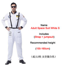 Load image into Gallery viewer, Free shipping Halloween Costume boys clothing astronaut astronaut clothes dance mask cosplay suit pilots