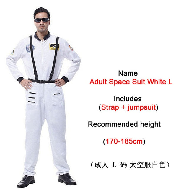 Free shipping Halloween Costume boys clothing astronaut astronaut clothes dance mask cosplay suit pilots