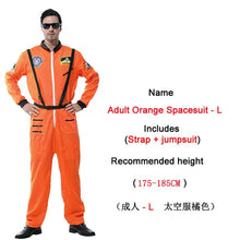 Load image into Gallery viewer, Free shipping Halloween Costume boys clothing astronaut astronaut clothes dance mask cosplay suit pilots