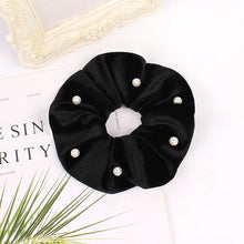 Load image into Gallery viewer, Velvet Scrunchie Women Girls Elastic Hair Rubber Bands Accessories Gum For Women Tie Hair Ring Rope Ponytail Holder Headdress