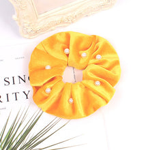 Load image into Gallery viewer, Velvet Scrunchie Women Girls Elastic Hair Rubber Bands Accessories Gum For Women Tie Hair Ring Rope Ponytail Holder Headdress