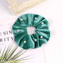 Load image into Gallery viewer, Velvet Scrunchie Women Girls Elastic Hair Rubber Bands Accessories Gum For Women Tie Hair Ring Rope Ponytail Holder Headdress