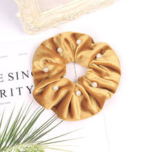 Load image into Gallery viewer, Velvet Scrunchie Women Girls Elastic Hair Rubber Bands Accessories Gum For Women Tie Hair Ring Rope Ponytail Holder Headdress