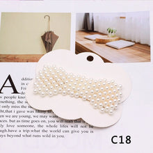 Load image into Gallery viewer, Fashion  Women Elegant Pearls Hair Clips Alloy Barrettes Girls Hair Accessories Valentine&#39;s Day HairPins Hair Accessories