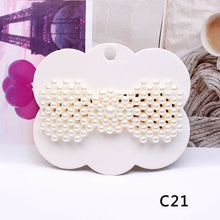 Load image into Gallery viewer, Fashion  Women Elegant Pearls Hair Clips Alloy Barrettes Girls Hair Accessories Valentine&#39;s Day HairPins Hair Accessories