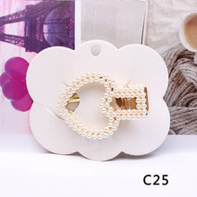 Load image into Gallery viewer, Fashion  Women Elegant Pearls Hair Clips Alloy Barrettes Girls Hair Accessories Valentine&#39;s Day HairPins Hair Accessories