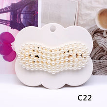 Load image into Gallery viewer, Fashion  Women Elegant Pearls Hair Clips Alloy Barrettes Girls Hair Accessories Valentine&#39;s Day HairPins Hair Accessories
