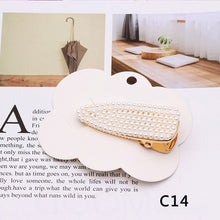 Load image into Gallery viewer, Fashion  Women Elegant Pearls Hair Clips Alloy Barrettes Girls Hair Accessories Valentine&#39;s Day HairPins Hair Accessories