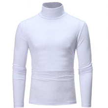 Load image into Gallery viewer, 2020 lowest price Men Fashion Solid Color Long Sleeve Turtle Neck Slim Fit Sweater Bottoming Top Spandex  Free Shipping