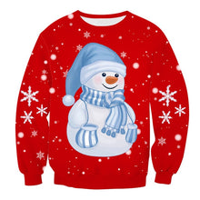 Load image into Gallery viewer, Ugly Christmas Sweater 3D Print Funny Xmas Pullover Hoodie Sweatshirt Men Women Holiday Party Autumn men&#39;s sweater