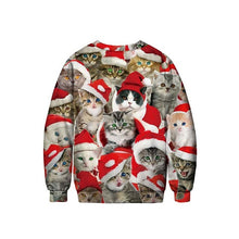 Load image into Gallery viewer, Ugly Christmas Sweater 3D Print Funny Xmas Pullover Hoodie Sweatshirt Men Women Holiday Party Autumn men&#39;s sweater